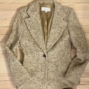 Jill Stuart Wool Tweed Skirt Suit
